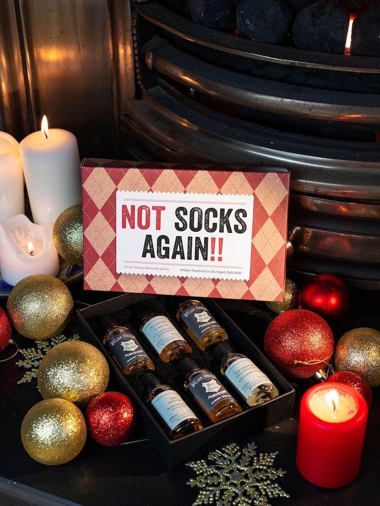 DrinksTime Not Socks Again Whisky Gift Set 6x3cl - Image 1 of 1