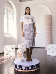 Katzenmotiv - Cath Kidston – T-Shirt aus 100 % Baumwolle - Bild 2 von 10