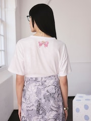 Katzenmotiv - Cath Kidston – T-Shirt aus 100 % Baumwolle - Bild 4 von 10
