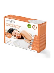 Carmen White Heated Under Blanket Heater with Overheat Protection - Image 7 of 8