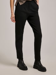 Anthology By JD Williams Black Premium Ponte High Waist Tapered Trousers - Image 3 of 4