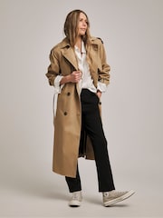 Anthology By JD Williams Black Premium Ponte High Waist Tapered Trousers - Image 4 of 4