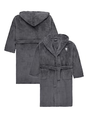 Fanatics Grey England Rugby Line Detail Robe - Image 1 of 3
