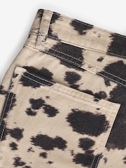 Impression de vache - 100% Coton Coupe droite Jeans - Image 10 of 10