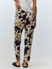 Impression de vache - 100% Coton Coupe droite Jeans - Image 3 of 10