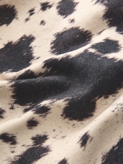 Impression de vache - 100% Coton Coupe droite Jeans - Image 7 of 10