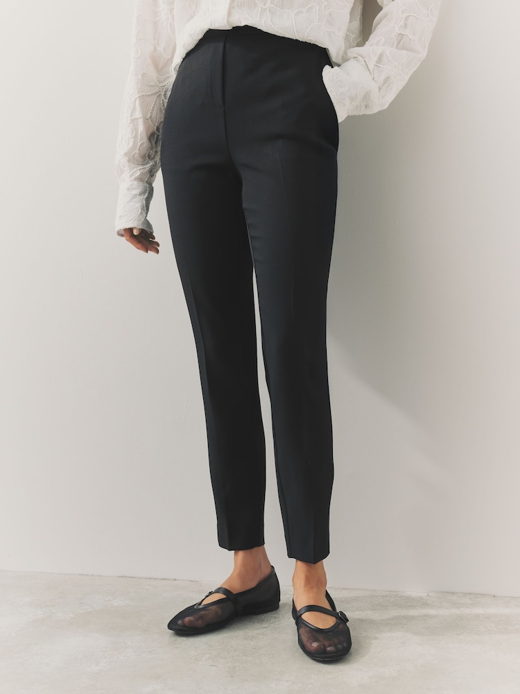 Black Tailored Skinny Trousers - Image 2 of 9