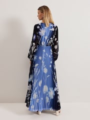 Phase Eight Blue Annie Floral Ombre Print Maxi Dresses - Image 2 of 6
