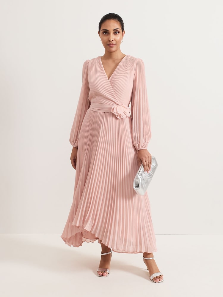 Phase Eight Pink Petite Isadora Maxi Dress - Image 1 of 7