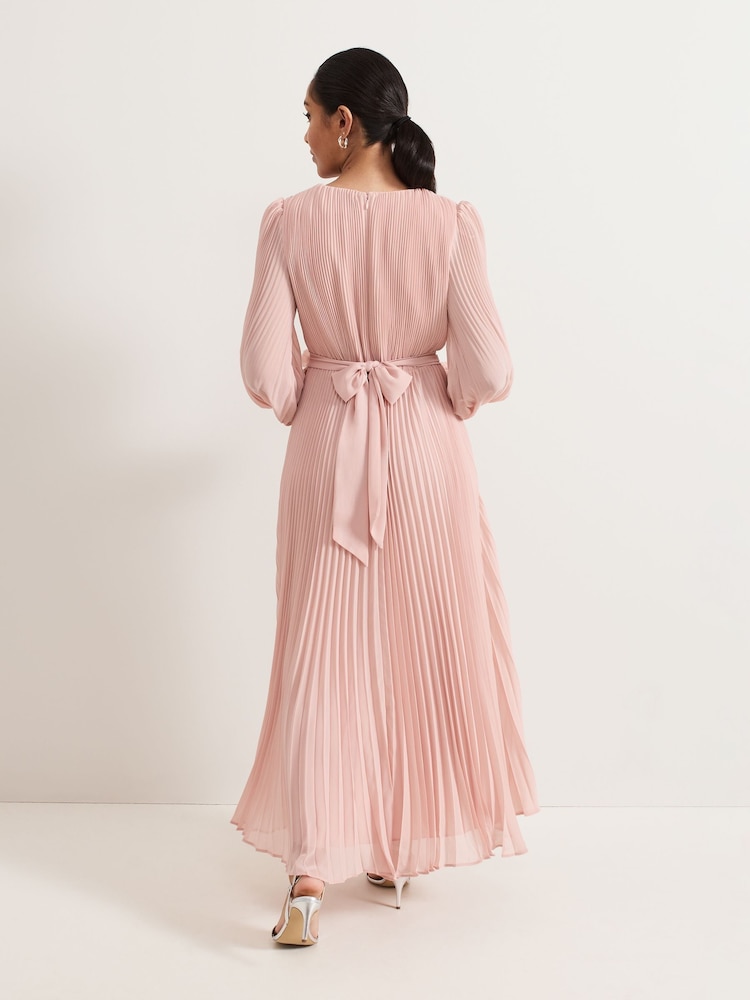 Phase Eight Pink Petite Isadora Maxi Dress - Image 2 of 7