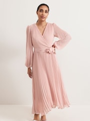 Phase Eight Pink Petite Isadora Maxi Dress - Image 3 of 7