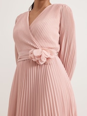 Phase Eight Pink Petite Isadora Maxi Dress - Image 5 of 7