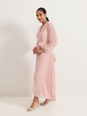 Phase Eight Pink Petite Isadora Maxi Dress - Image 6 of 7