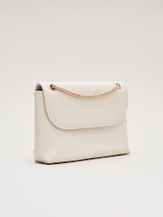 Phase Eight White Leather Clutch Bag - Image 2 of 7
