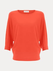 Phase Eight Orange Cristine Knit Jumper - Image 7 of 7