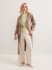 Phase Eight Green Kara Square Boxy Knit Top - Image 6 of 7