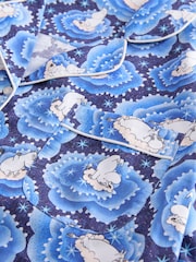 Cath Kidston Blue Clouds Moomins Button Through Pyjamas - Image 12 of 12