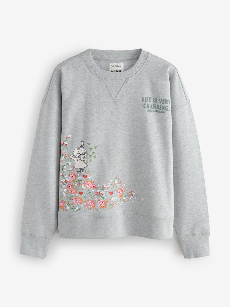 Cath Kidston Grey Little My Moomins Sweatshirt - Image 1 of 3