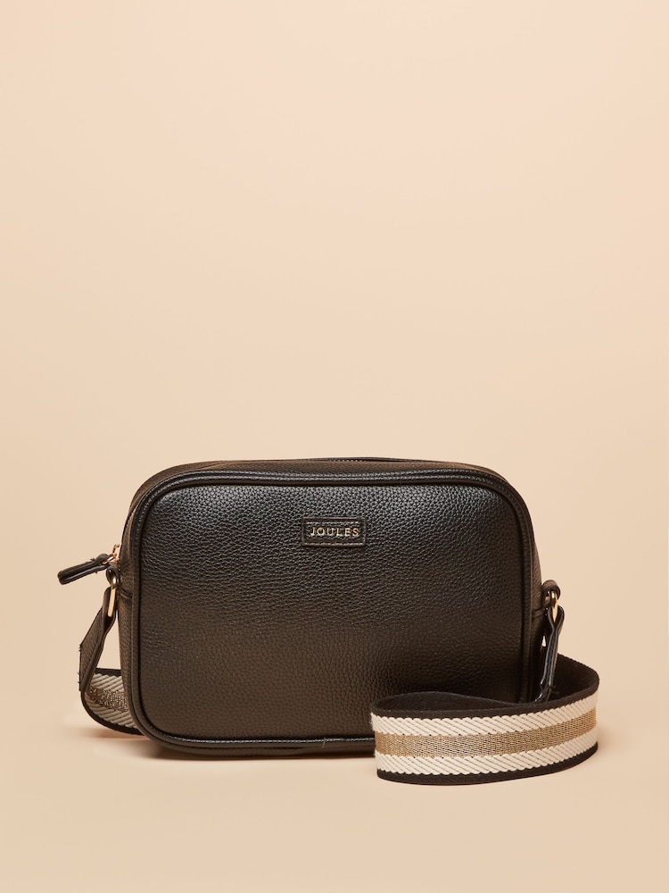 Joules Trent Black Cross Body Bag - Image 1 of 8