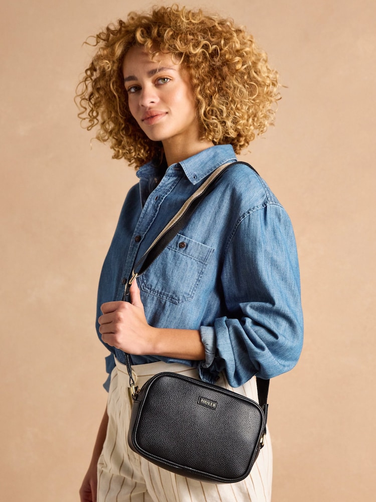 Joules Trent Black Cross Body Bag - Image 2 of 8