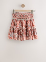 Orange Boho Rara Mini Skirt - Image 6 of 8