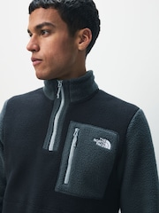 The North Face Black Yumiori 1/4 Zip Fleece - Image 5 of 7