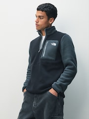 The North Face Black Yumiori 1/4 Zip Fleece - Image 6 of 7