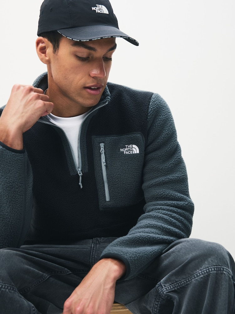 The North Face Black Yumiori 1/4 Zip Fleece - Image 7 of 7 The North Face Black Yumiori 1/4 Zip Fleece - Image 7 of 7