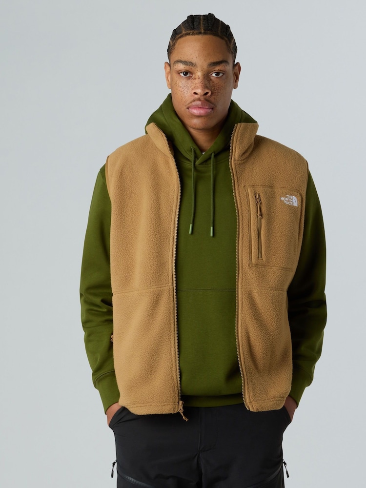 The North Face Brown Yumiori Fleece Gilet - Image 1 of 4 The North Face Brown Yumiori Fleece Gilet - Image 1 of 4