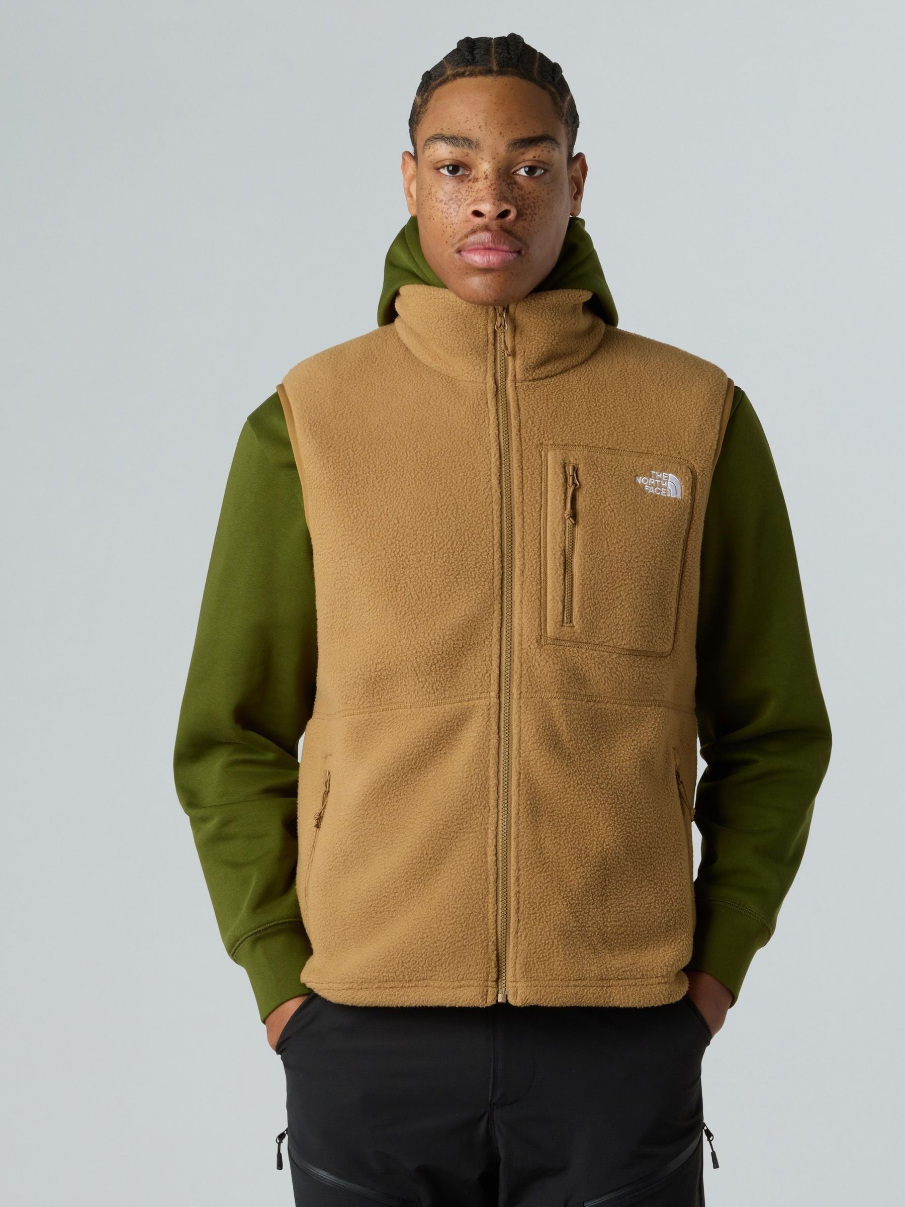 Buy The North Face Brown Yumiori Fleece Gilet from Next Canada