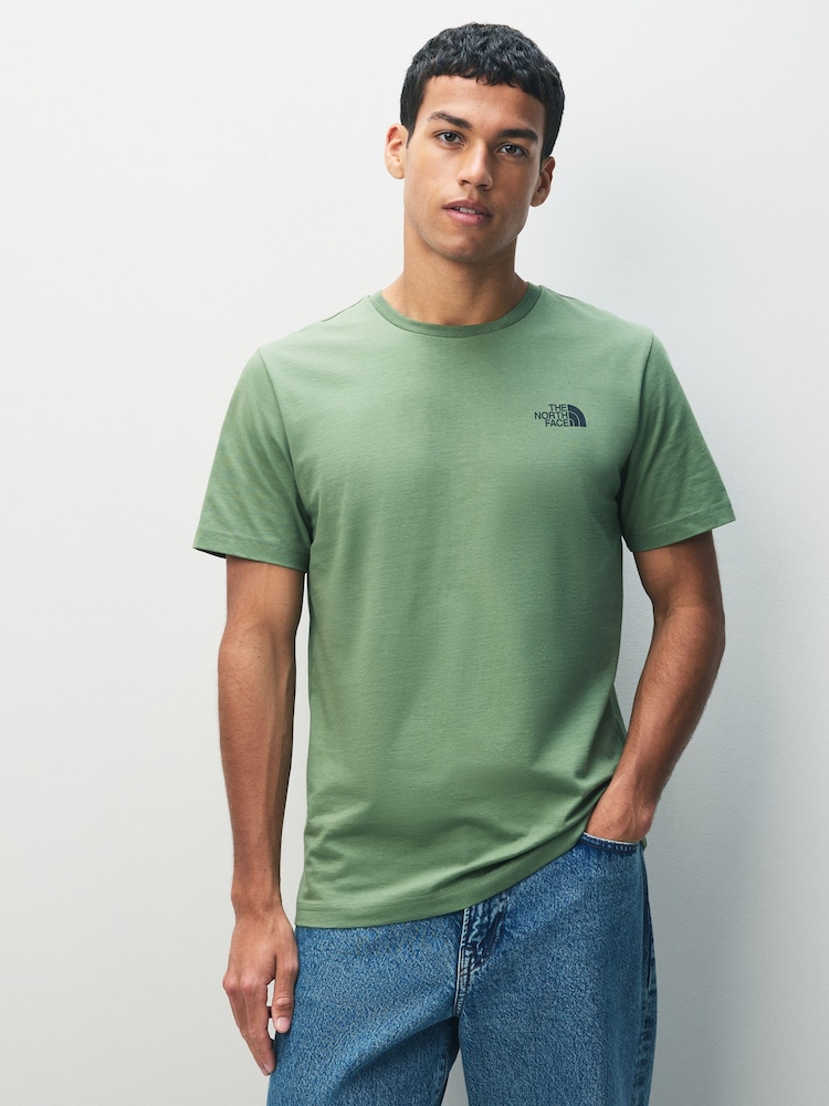 The North Face Green M Mountain Sketch T-Shirt - Image 2 of 5