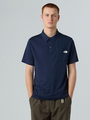 The North Face Blue M New Tanken Polo Shirt - Image 1 of 5