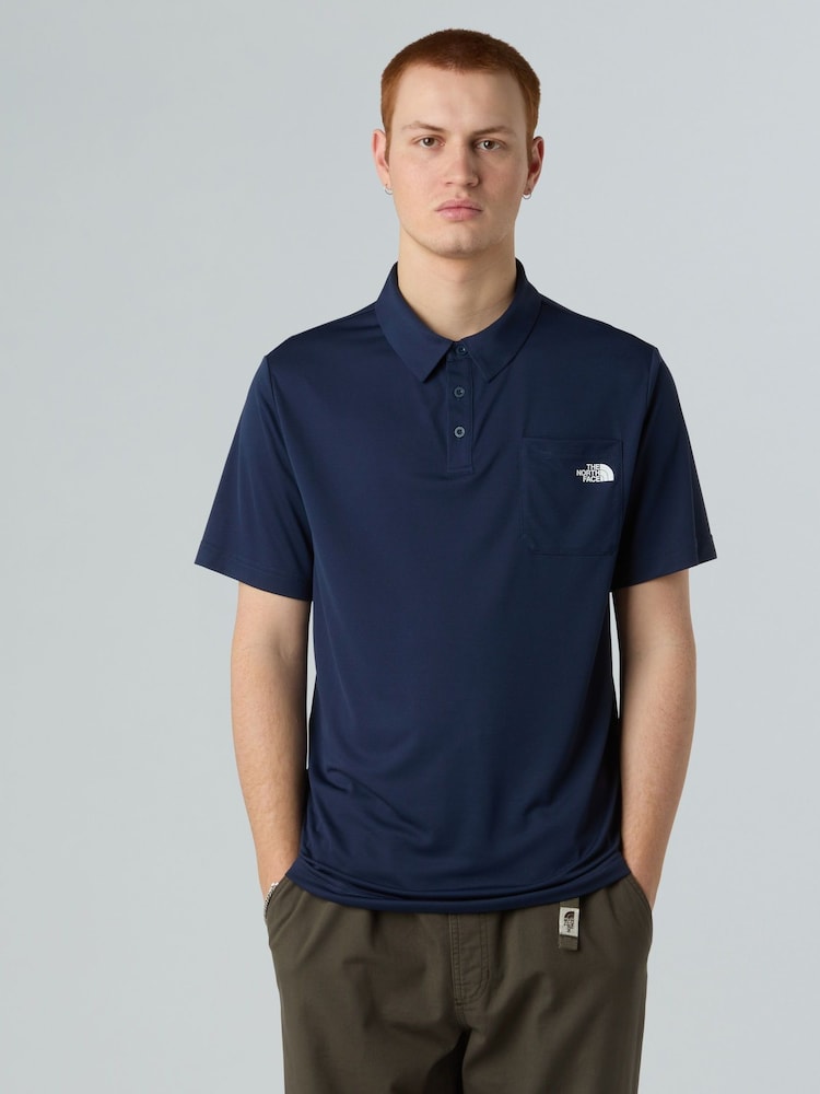 The North Face Blue M New Tanken Polo Shirt - Image 1 of 5