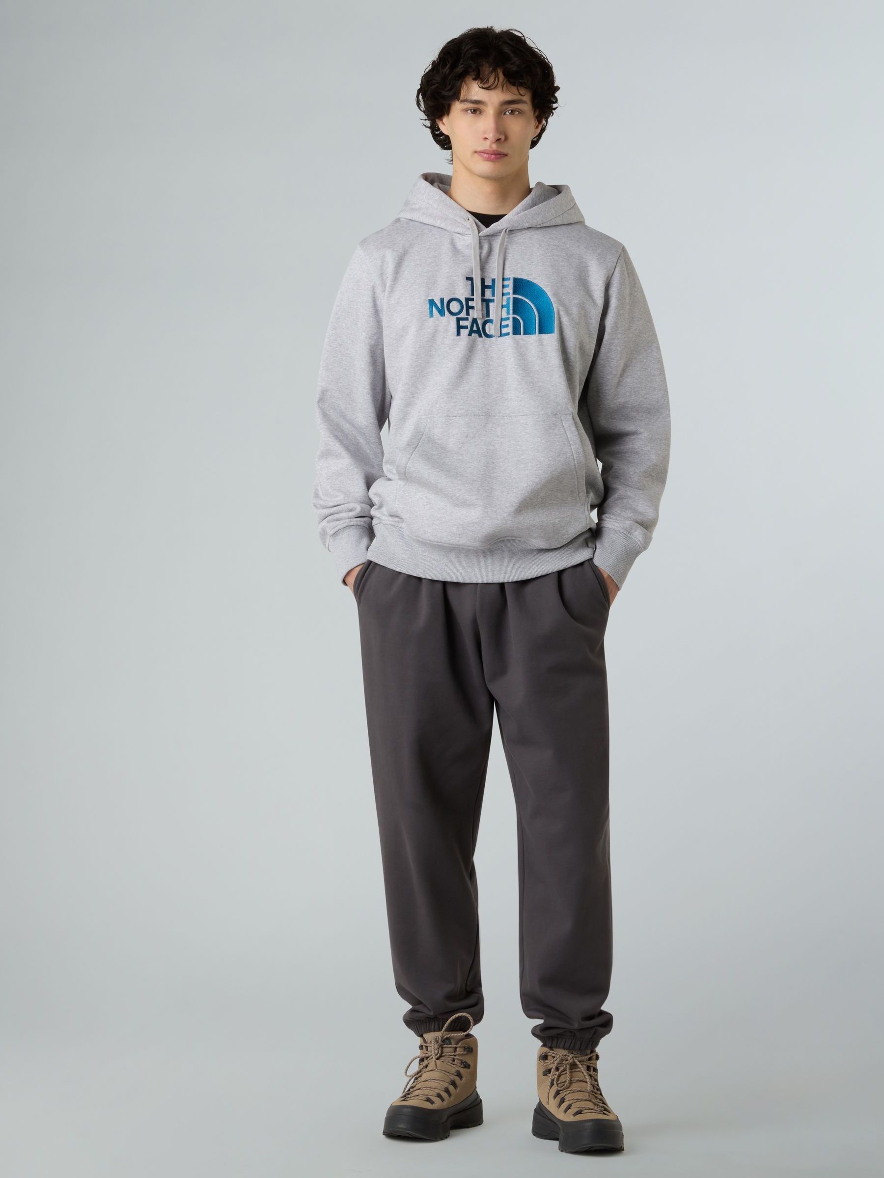 Buy The North Face Grey The North Face Drew Peak Pullover Hoodie