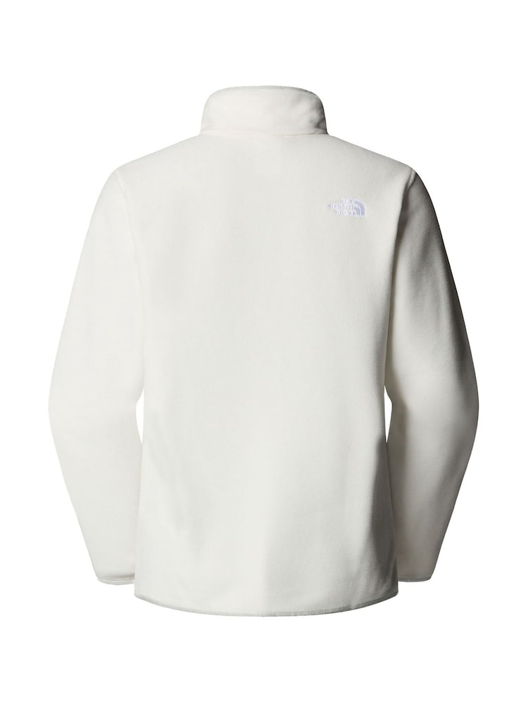 The North Face White Glacier 1/4 Zip Fleece - Image 5 of 5