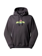 The North Face Grey Expedition Print Oversized Hoodie - Image 4 of 5