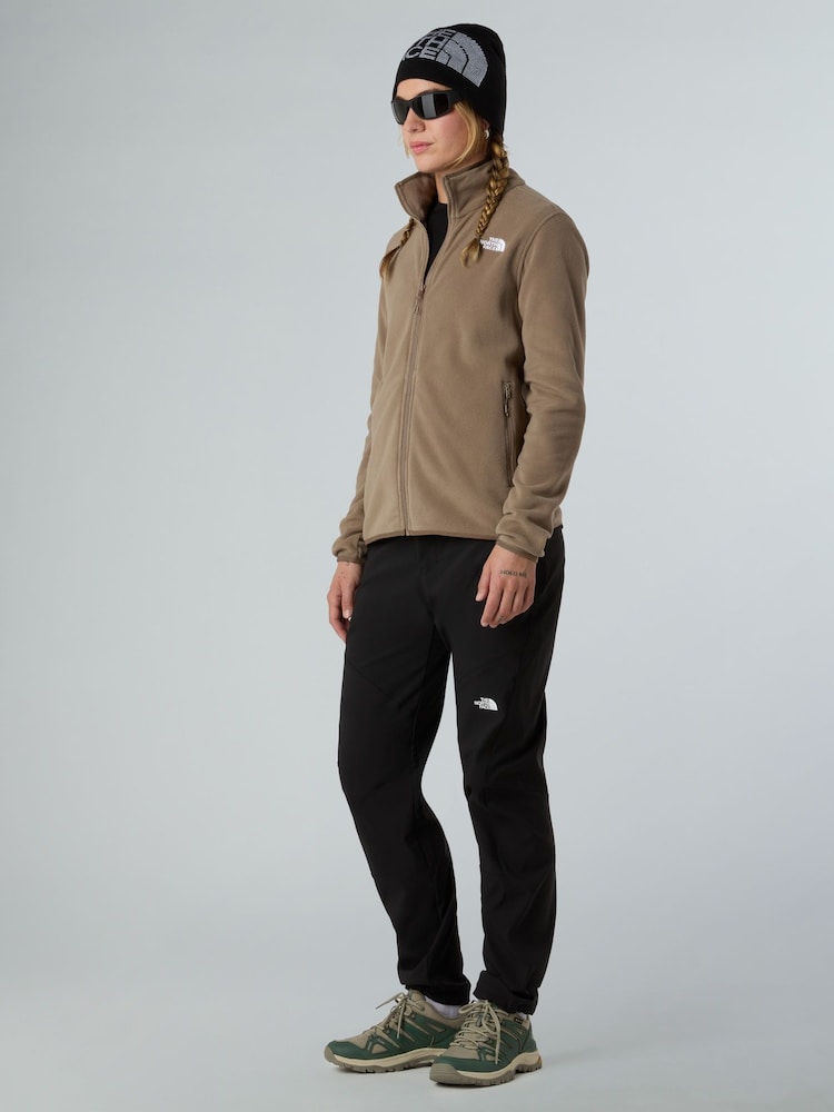 The North Face Brown Glacier Full Zip Fleece - Image 4 of 4