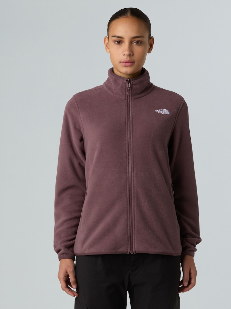 The North Face Purple Glacier Full Zip Fleece - Image 1 of 6 The North Face Purple Glacier Full Zip Fleece - Image 1 of 6