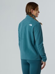 The North Face Blue Womens Full Zip Glacier Fleece - Image 2 of 4