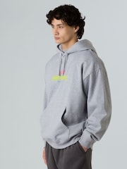 The North Face Grey Expedition Print Oversized Hoodie - Image 1 of 5