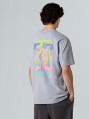 The North Face Grey Expedition Celebration Back Print Oversized T-Shirt - Image 2 of 5