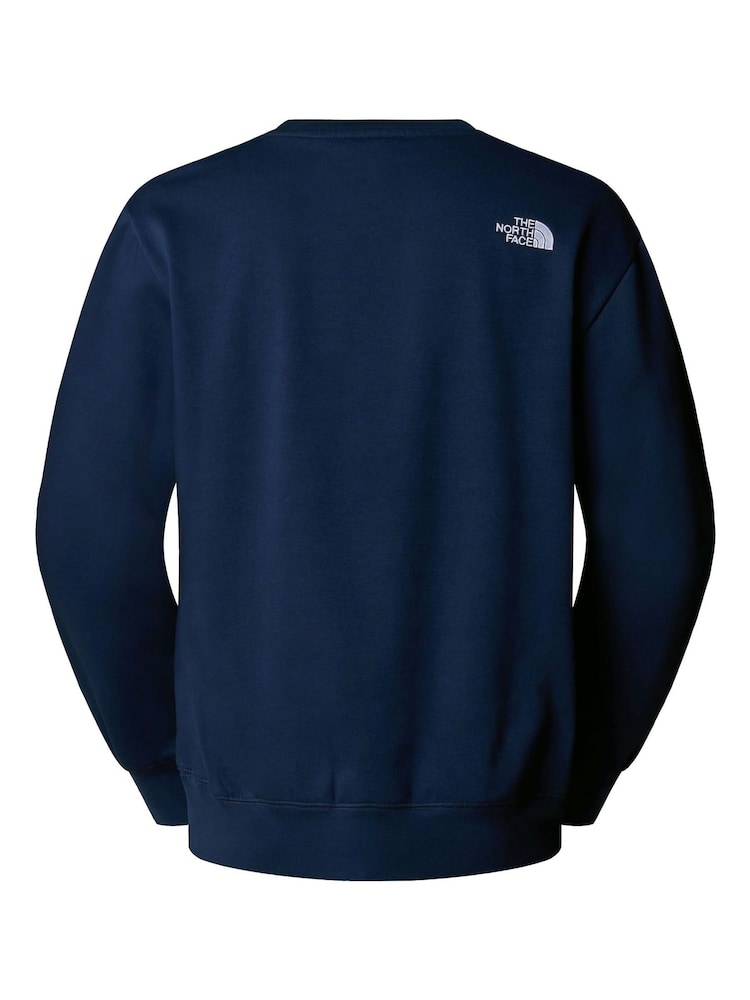 The North Face Blue Essential Relaxed Sweat Top - Image 6 of 6