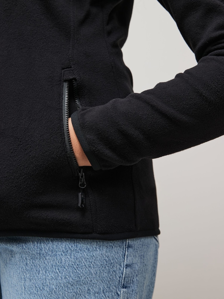 The North Face Black Glacier Full Zip Fleece - Image 6 of 6