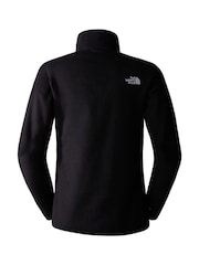 كرومي أسود - سترة فليس جلاسير بسحاب كامل من The North Face - Image 8 of 8