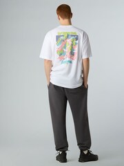 The North Face White Expedition Celebration Back Print Oversized T-Shirt - Image 3 of 3