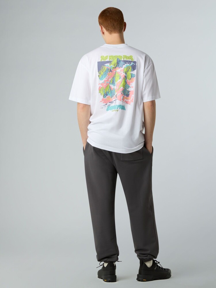 The North Face White Expedition Celebration Back Print Oversized T-Shirt - Image 3 of 3
