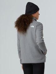 The North Face Grey W Glacier Fleece Jacket - Image 3 of 6