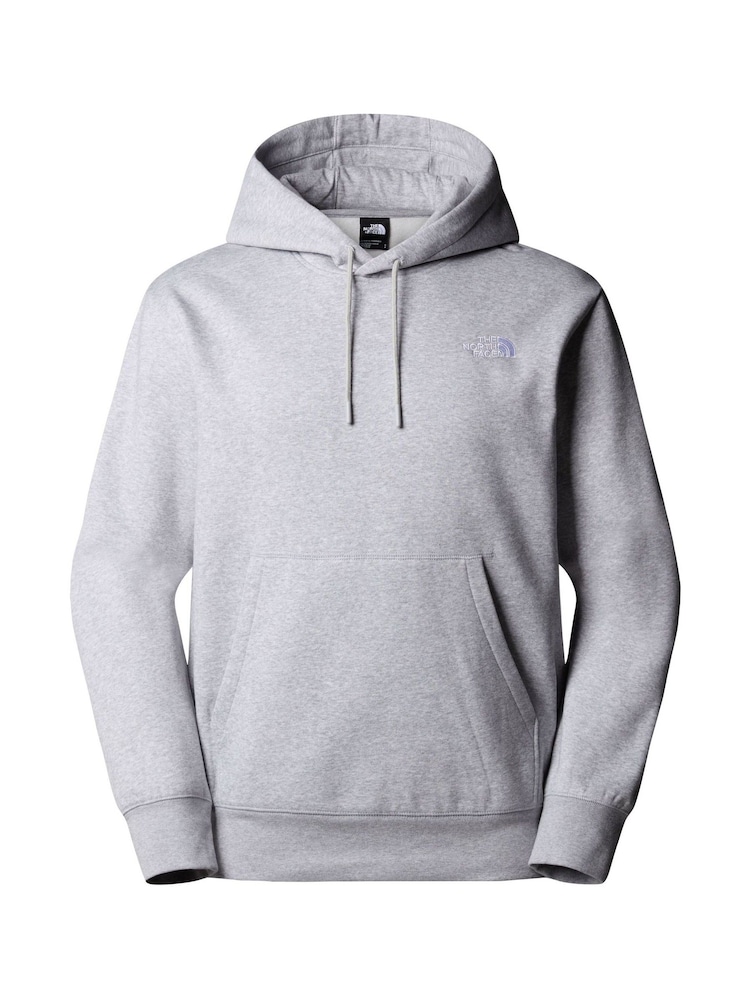 Sweat à capuche zippé et envers brossé Exeter River pour homme en Bleu