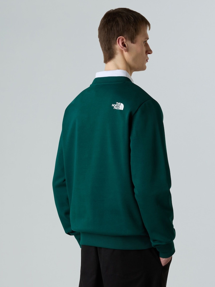 The North Face Green Simple Dome Sweat Top - Image 2 of 5