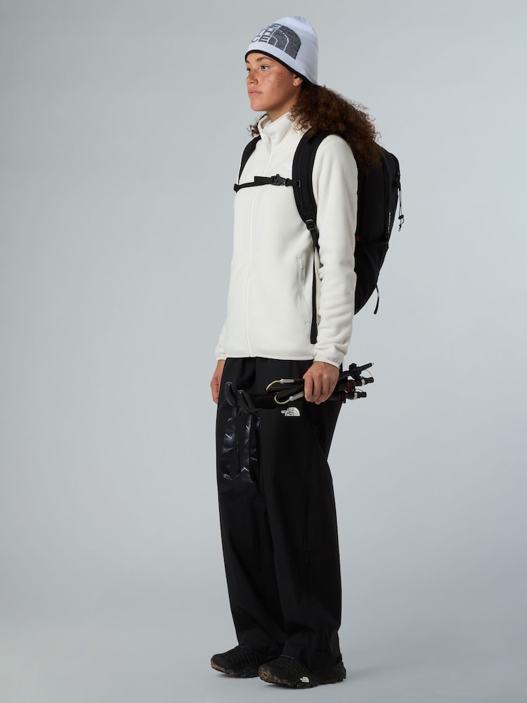 The North Face White Glacier Full Zip Fleece - Image 2 of 6 The North Face White Glacier Full Zip Fleece - Image 2 of 6